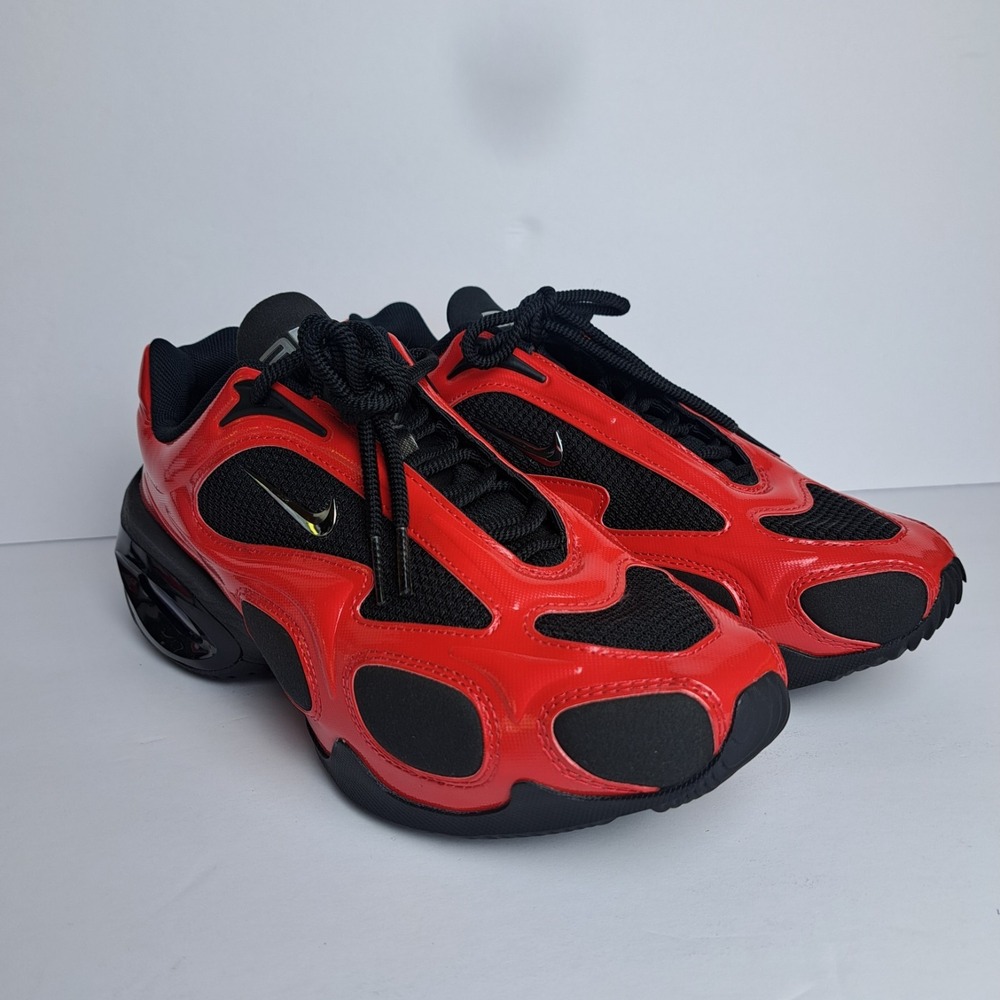 Nike Air Max Muse Womens Size 9.5University Red Metallic Silver Black FV1920 603